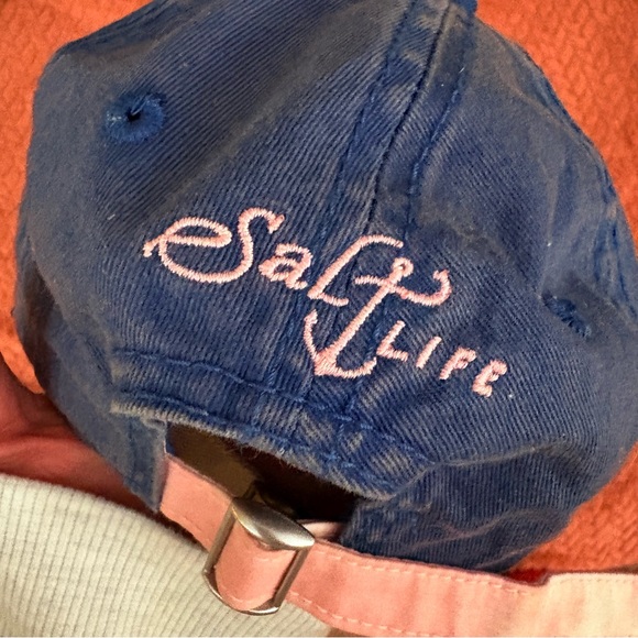 Tan and Blue Baseball Caps - Picture 2 of 2